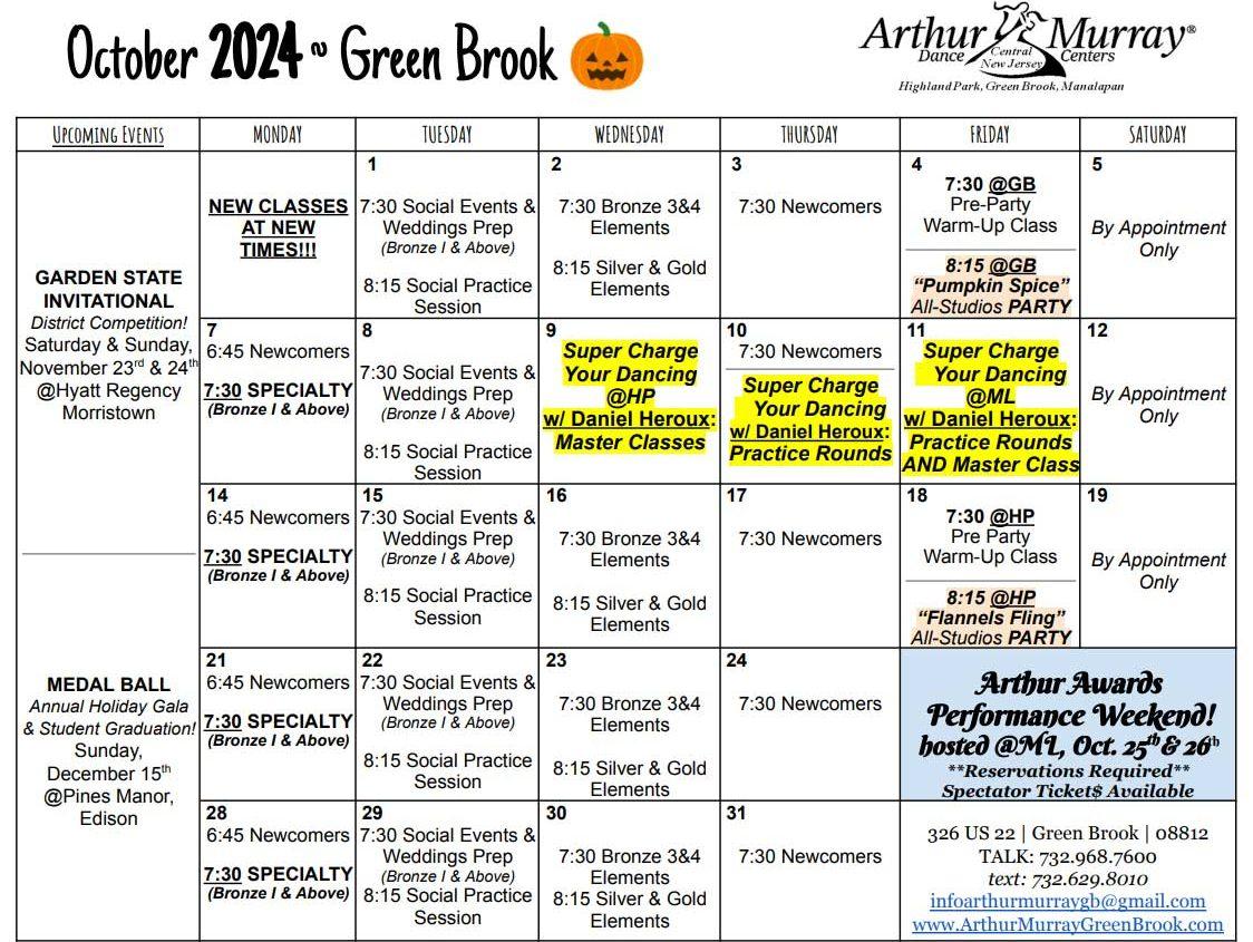 October 2024 GB Calendar