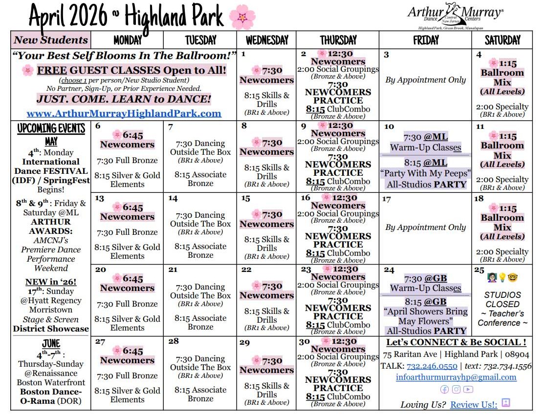 April 2026 Calendar HP