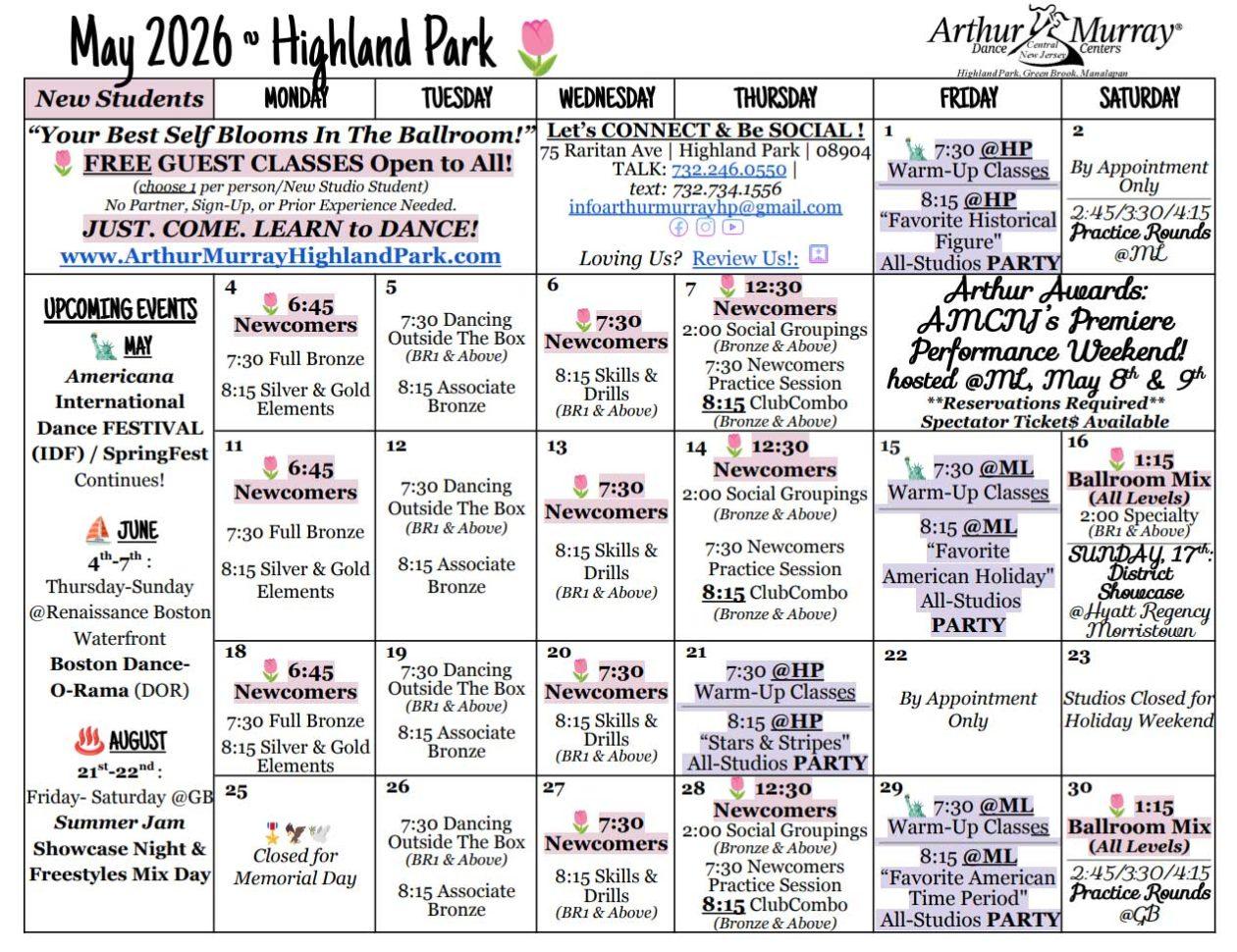 May 2026 Calendar HP